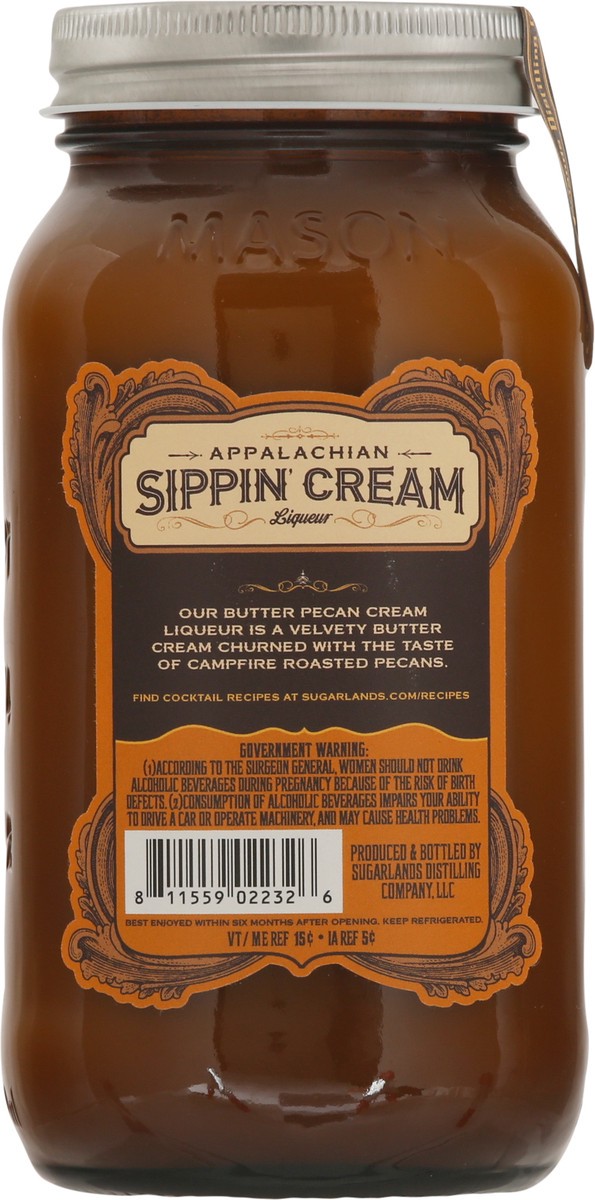 slide 9 of 9, Sugarlands Distilling Company Appalachian Sippin'' Creams Butter Pecan Liqueur 750 ml, 750 ml