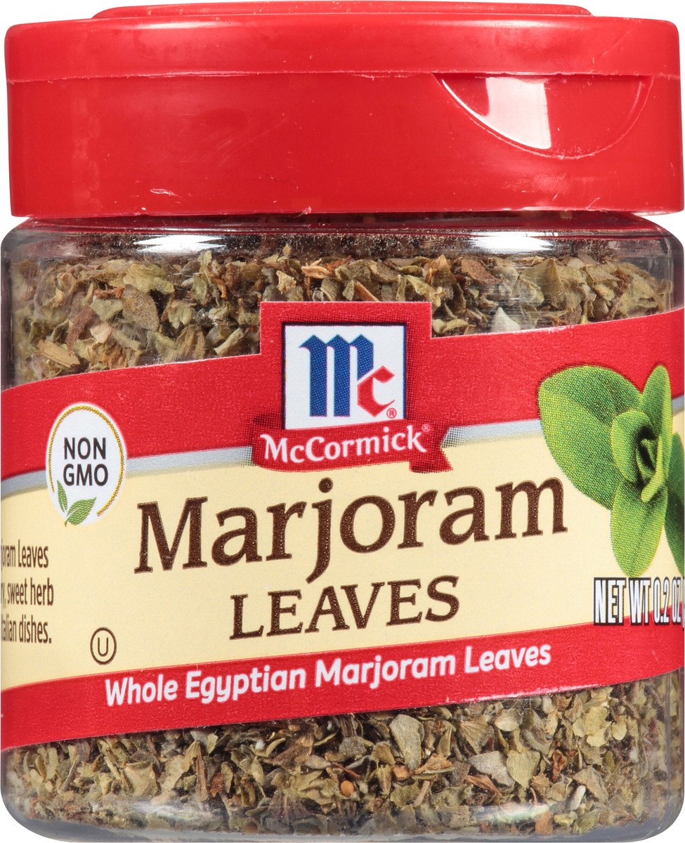 slide 5 of 7, McCormick Marjoram Leaves, 0.2 oz