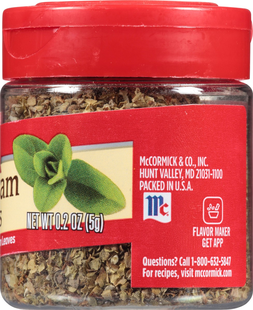 slide 6 of 7, McCormick Marjoram Leaves, 0.2 oz