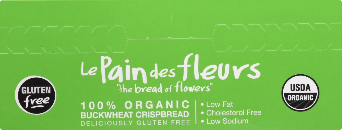 slide 11 of 13, Le Pain Des Fleurs Buckwheat Le Pain Crispbread, 4.41 oz