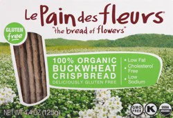 Le Pain Des Fleurs Buckwheat Le Pain Crispbread