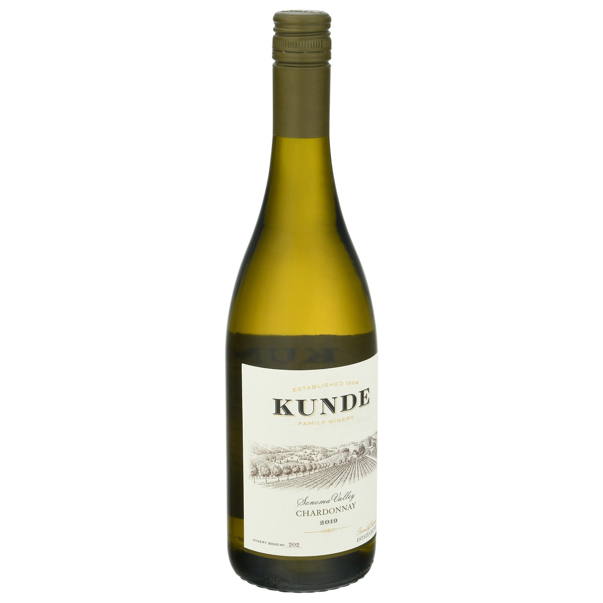 slide 2 of 10, Kunde Family Winery Sonoma Valley Chardonnay 750 ml, 750 ml