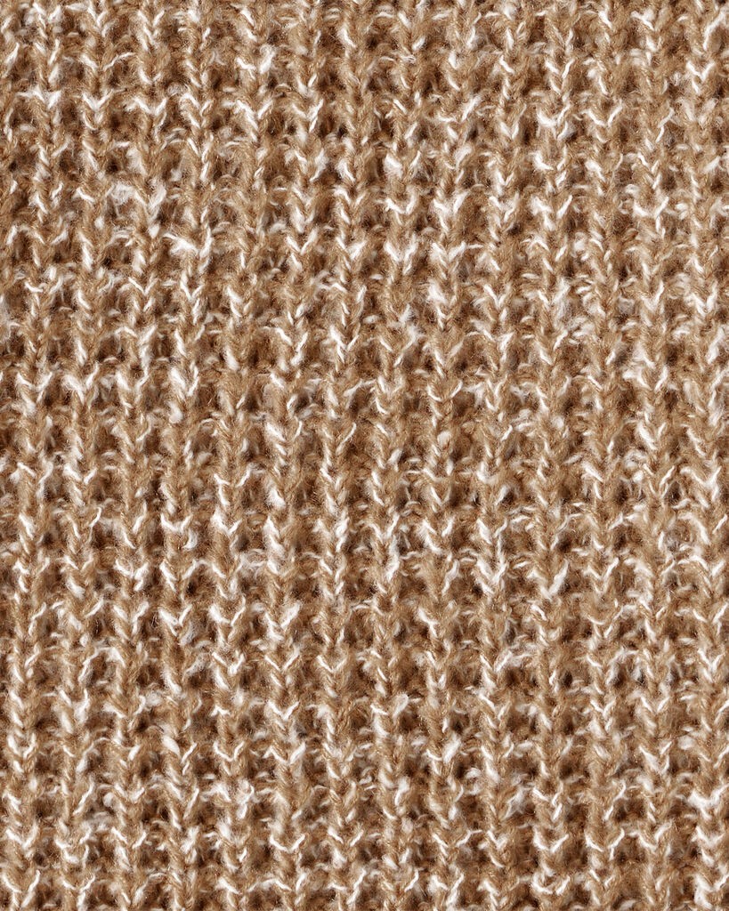 slide 2 of 2, Baby Boy Textured Sweater - Khaki Brown 12M, 1 ct