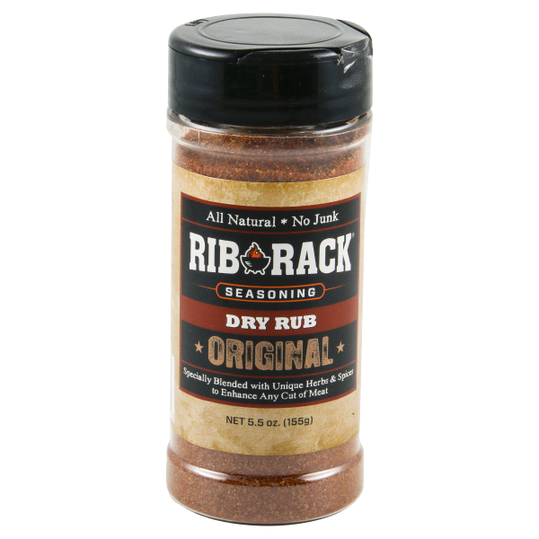 slide 1 of 1, Rib Rack Original Dry Rub Seasoning, 5.5 oz