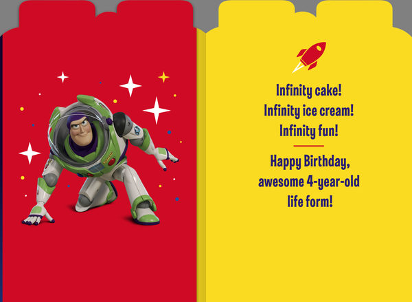 slide 2 of 2, Hallmark Crd Boy Bd Toy Stry Age 4, 1 oz