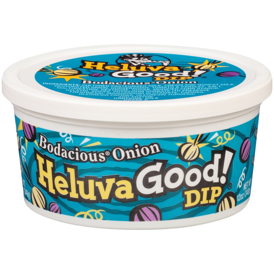 slide 1 of 1, Heluva Good! Bodacious Onion Dip, 12 oz, 12 oz