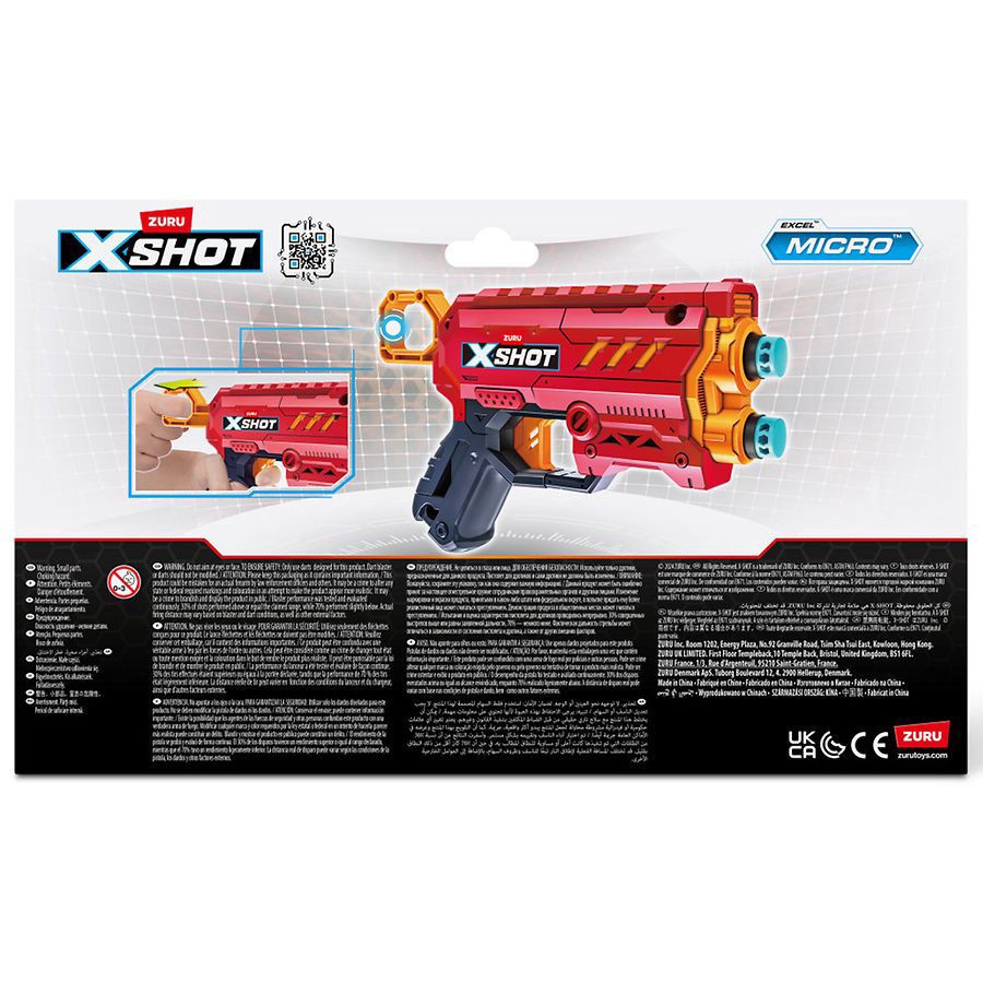 slide 2 of 5, Zuru XSHOT Double Micro, 1 ct