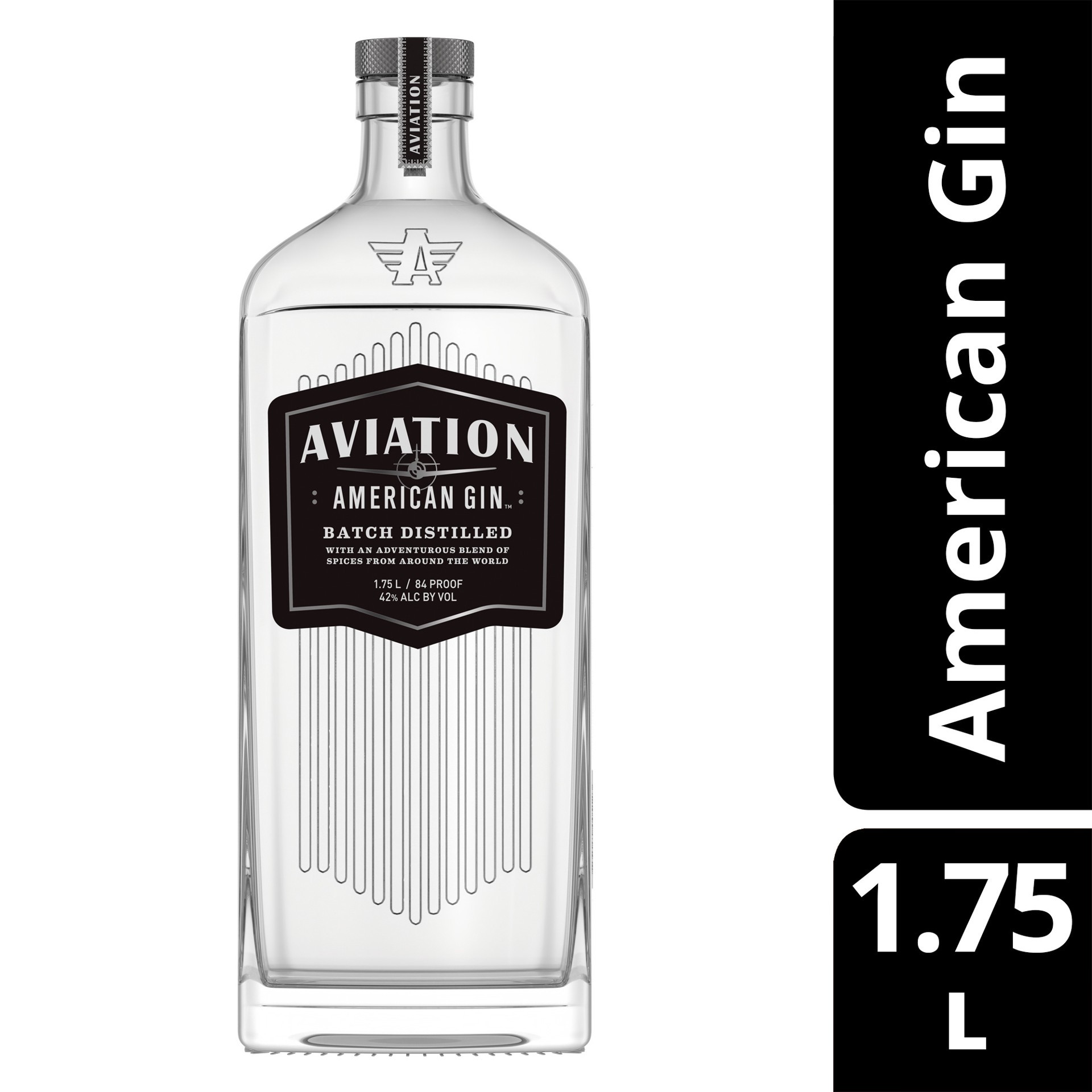 slide 9 of 9, Aviation American Gin, 1.75 L, 1.75 liter