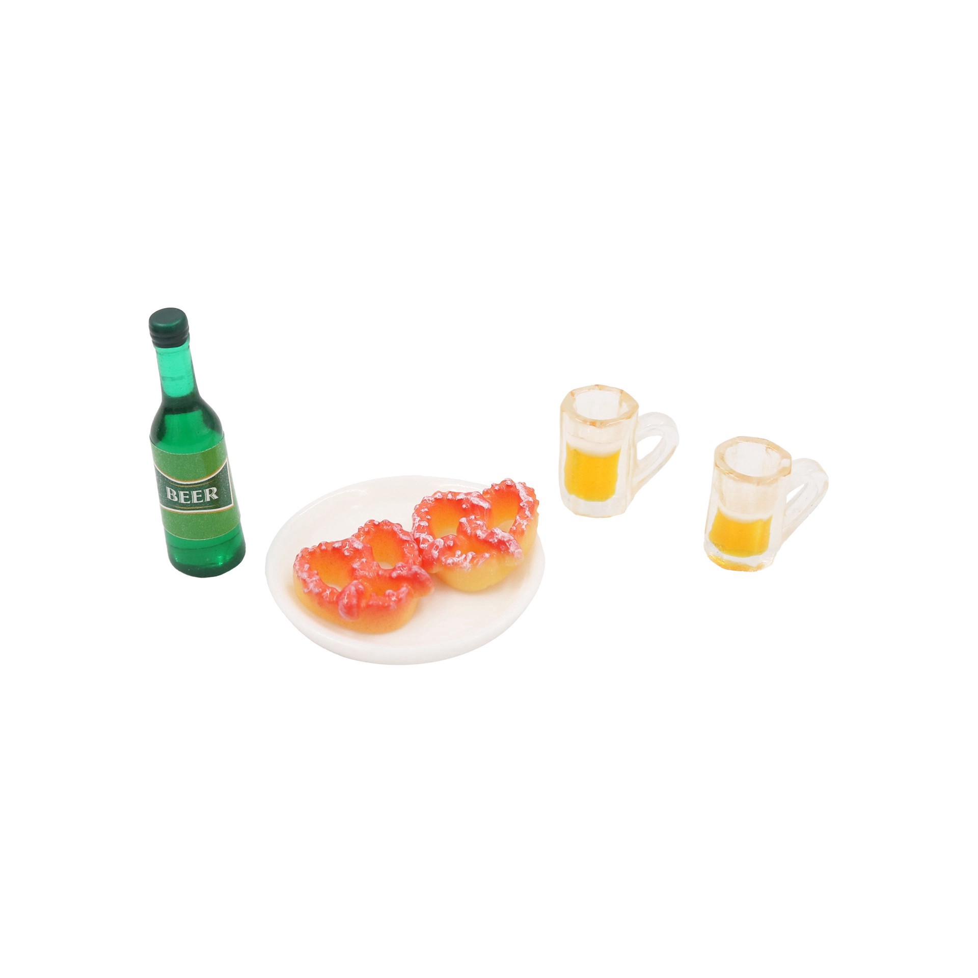 slide 3 of 3, Mini Pretzel & Beer Set By Make Market, 0.221 in x 0.649 in x 0.675 in