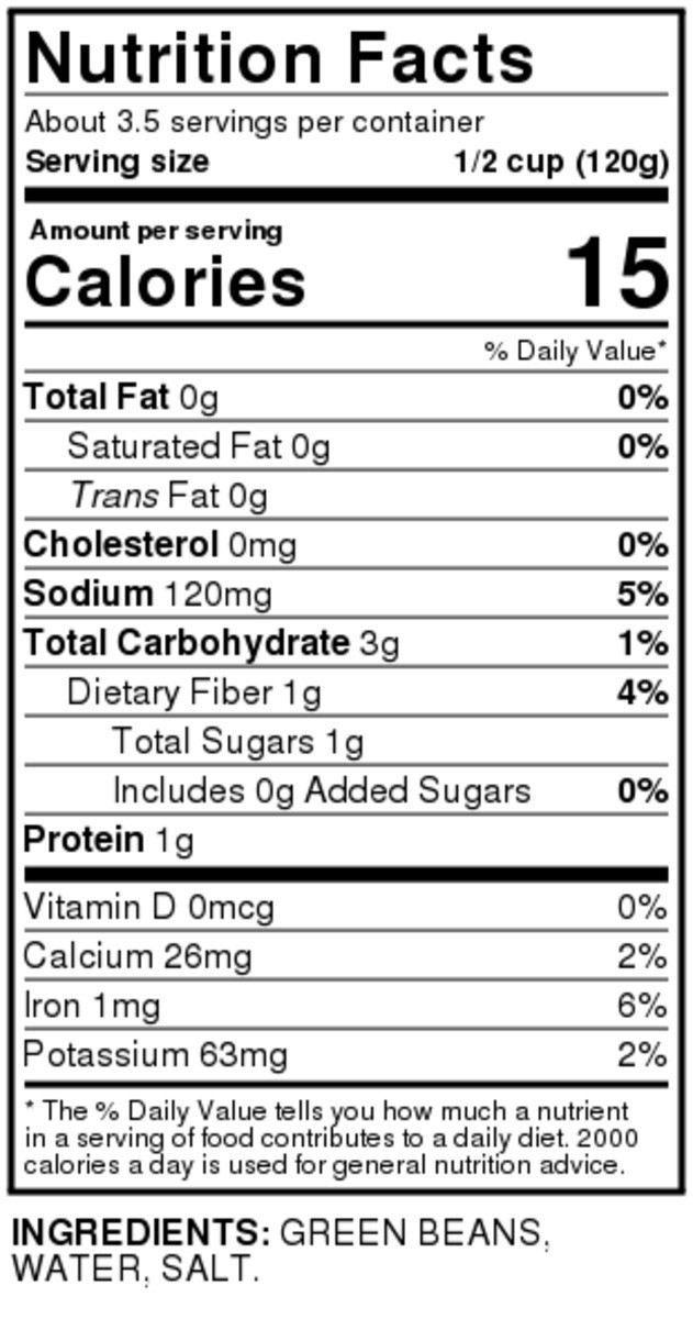 slide 2 of 9, Food Club Low Sodium Cut Green Beans, 14.5 oz