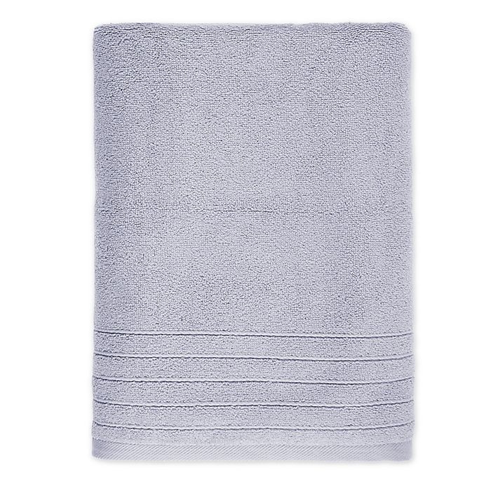 slide 1 of 1, Brookstone SuperStretch Bath Towel - Grey, 1 ct