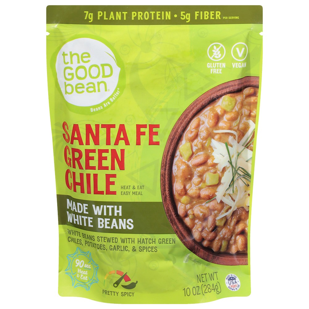 slide 2 of 2, The Good Bean Heat & Eat Green Chile Stew With White Beans, 10 oz