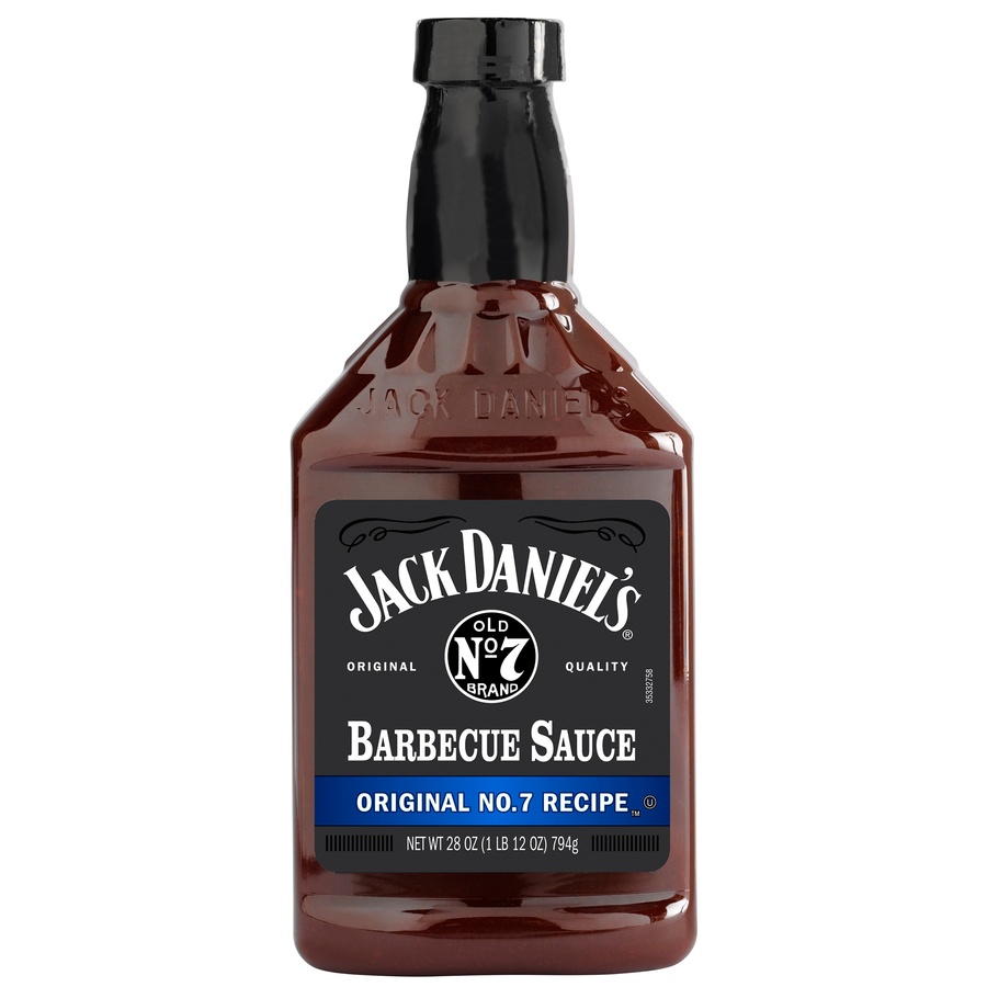 slide 1 of 1, Jack Daniel's Original No. 7 Recipe Barbecue Sauce, 28 oz