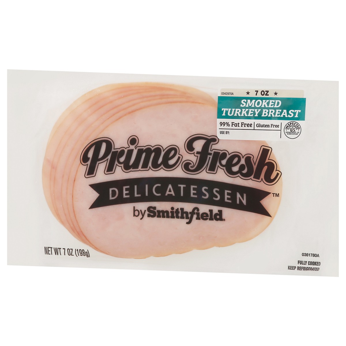 slide 4 of 9, Prime Fresh Smoked Turkey Breast 7 oz, 7 oz