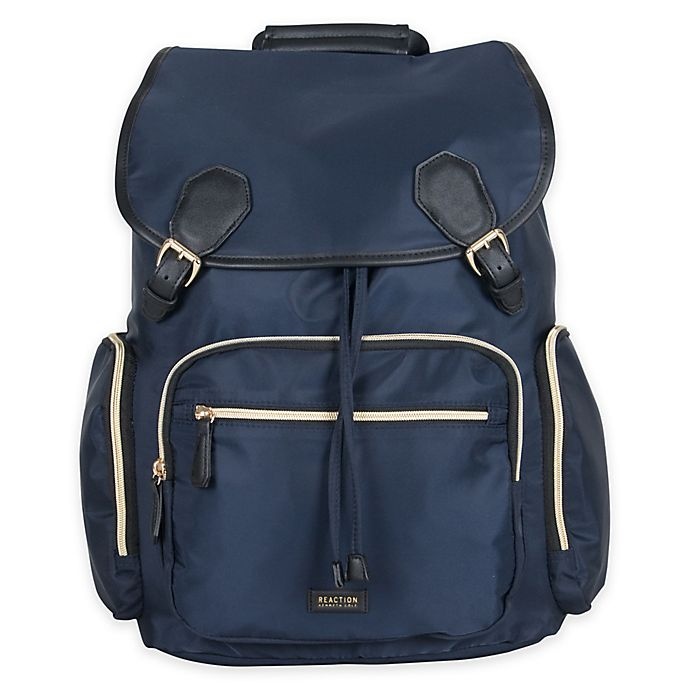 slide 1 of 6, Kenneth Cole Reaction Backpack - Navy, 1 ct