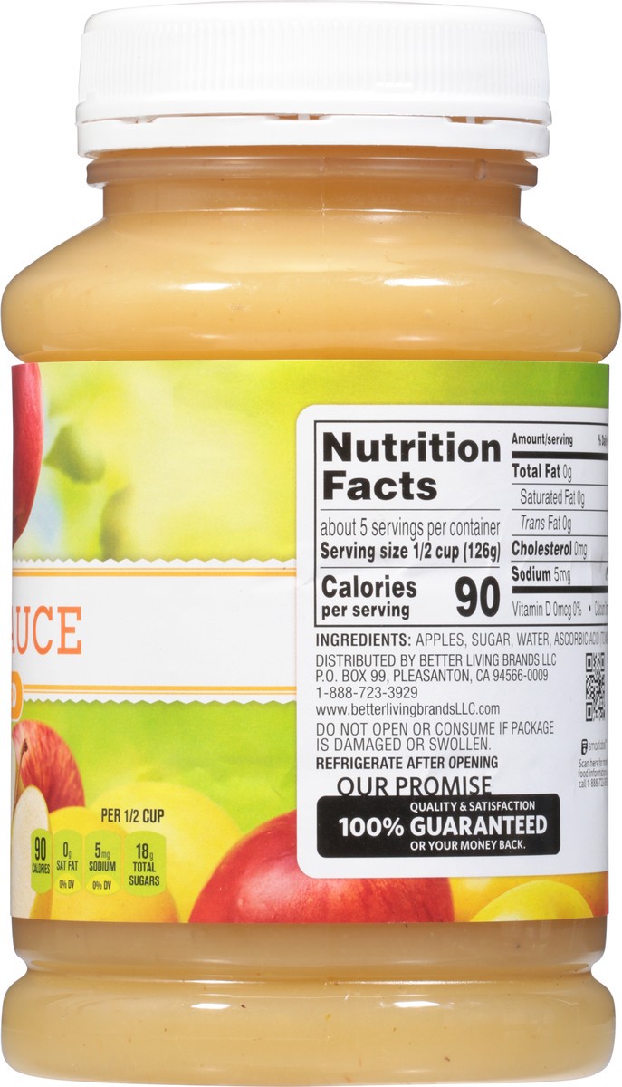 slide 2 of 13, Signature Select Sweetened Apple Sauce 24 oz, 24 oz