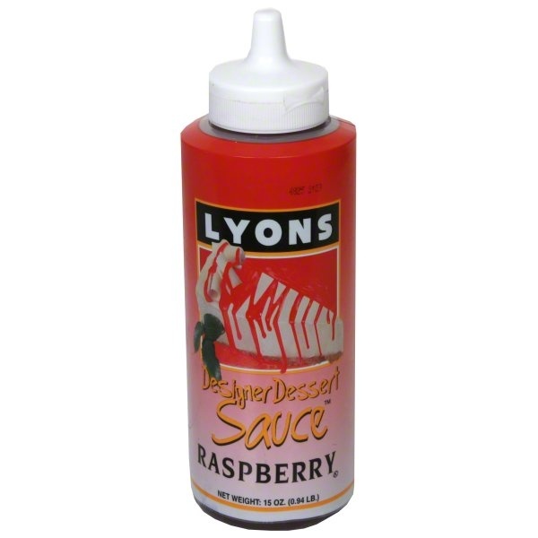 slide 1 of 1, Lyons Designer Dessert Sauce Raspberry, 15 oz