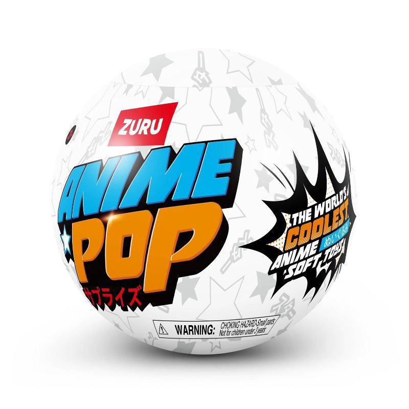 slide 4 of 8, ZURU 5 Surprise Anime Pop Plush, 1 ct