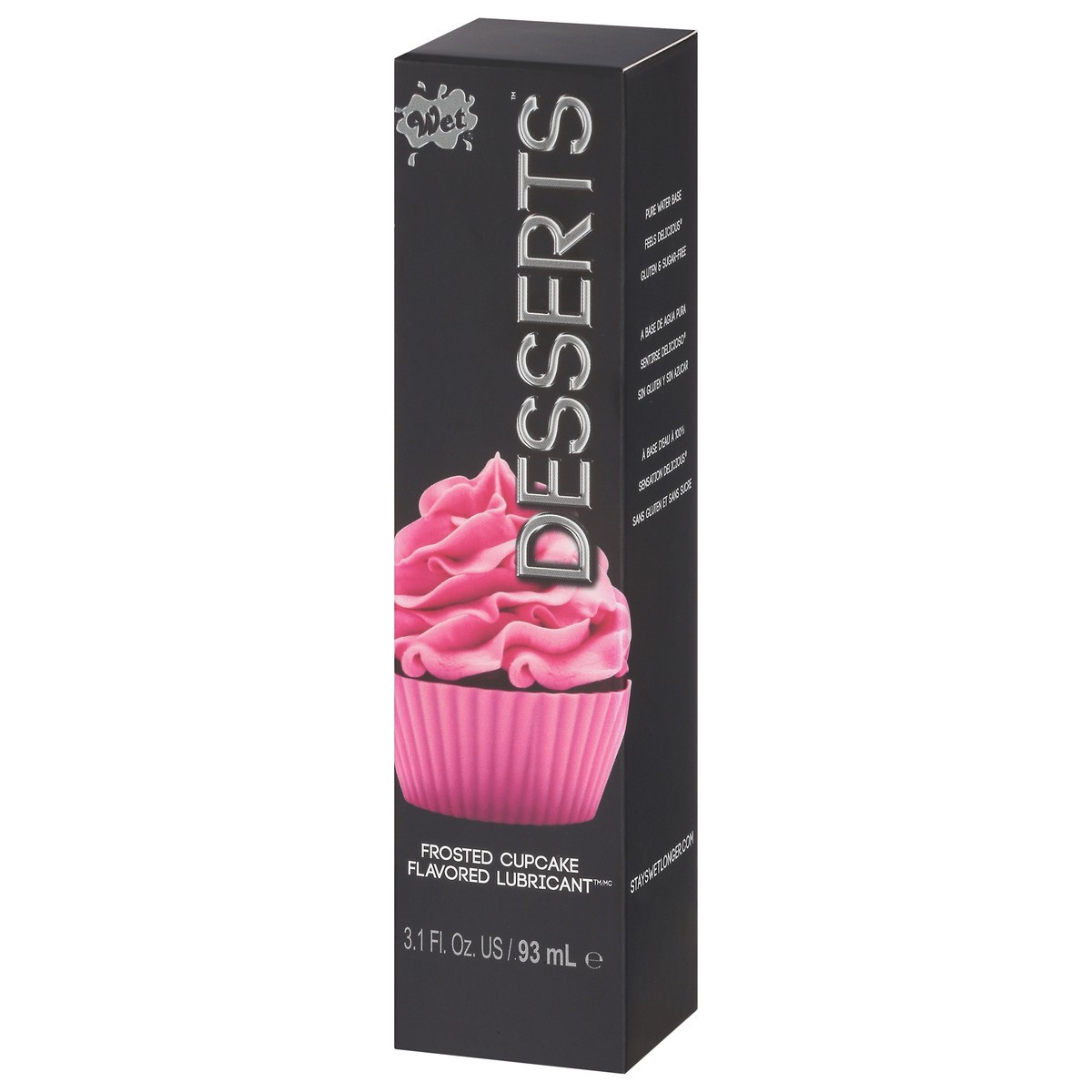 slide 5 of 9, Wet Desserts Frosted Cupcake Flavored Lubricant 3.1 fl oz, 3.10 fl oz