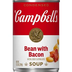 Campbell's Condensed Bean With Bacon Soup, Natural Smoke Flavoring Added, 11.25 oz