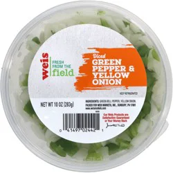 Nature's Kitchen Diced Green Peppers & Onions