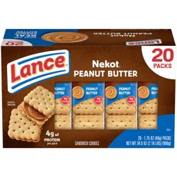 Lance Nekot Peanut Butter Sandwich Cookies