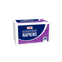 slide 3 of 9, Meijer Essential Napkins, White, 250 ct