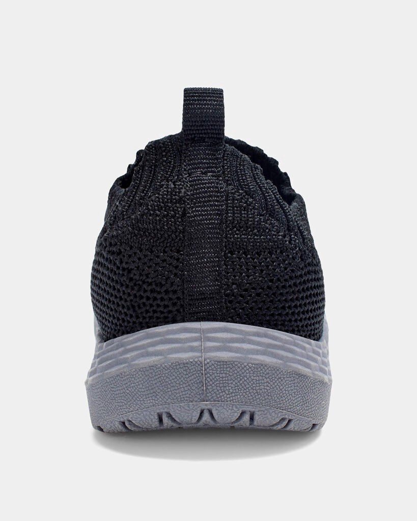 slide 2 of 3, Carter's Toddler Boy Pull-On Athletic Sneakers - Black Black 9, 1 ct