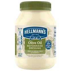 Hellmann's Mayonnaise Dressing with Olive Oil Mayo 30 oz