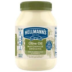 Hellmann's Mayonnaise Dressing with Olive Oil Mayo 30 oz
