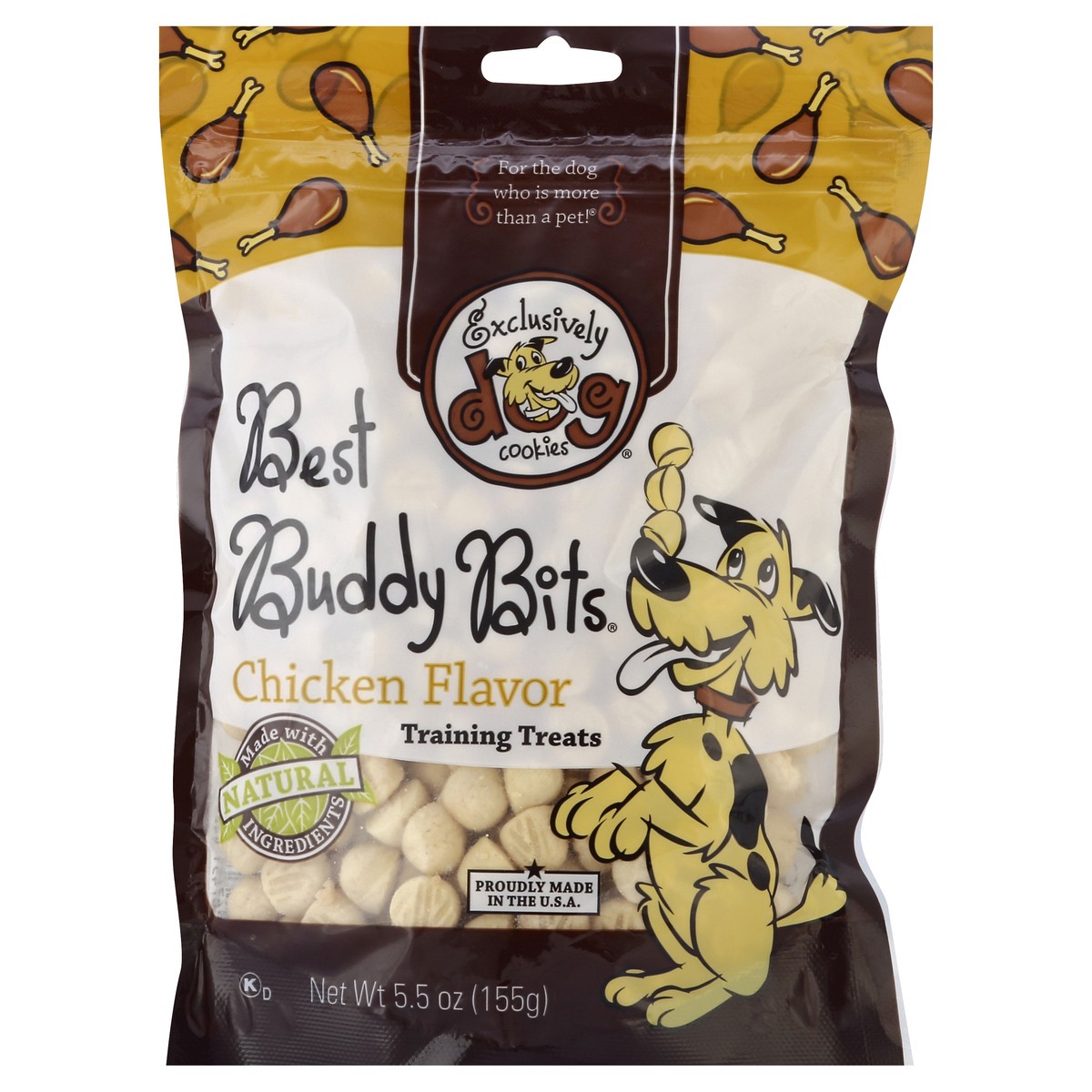 slide 3 of 3, Exclusively Dog Cookies Training Treats 5.5 oz, 5.5 oz