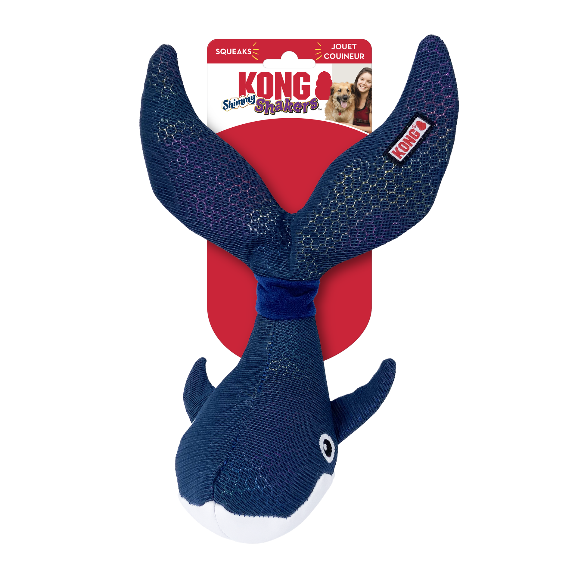 slide 2 of 3, KONG Shakers™ Shimmy Whale Md, 1 ct