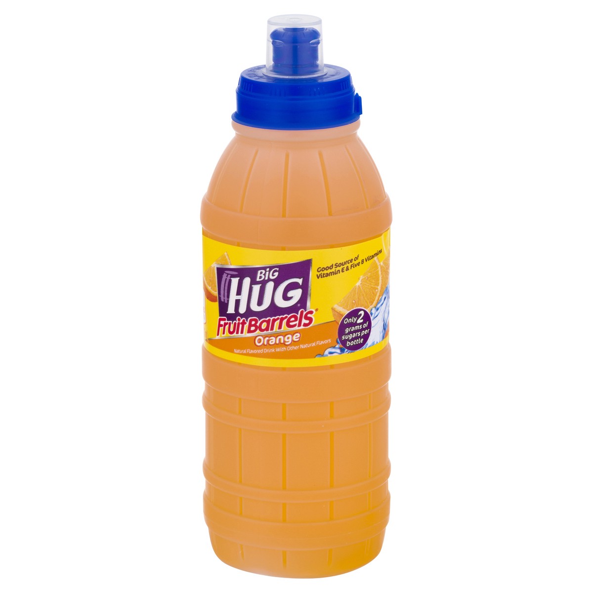 slide 3 of 12, Big Hug Fruit Barrel Orange Fruit Drink 16 Fl. Oz. Bottle, 16 oz