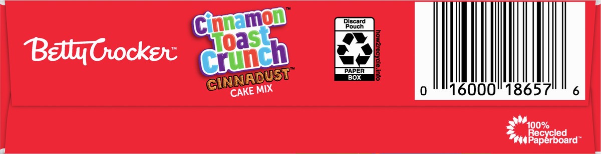 slide 4 of 9, Betty Crocker Cake Mix Cinnamon Toast Crunch, 16 oz