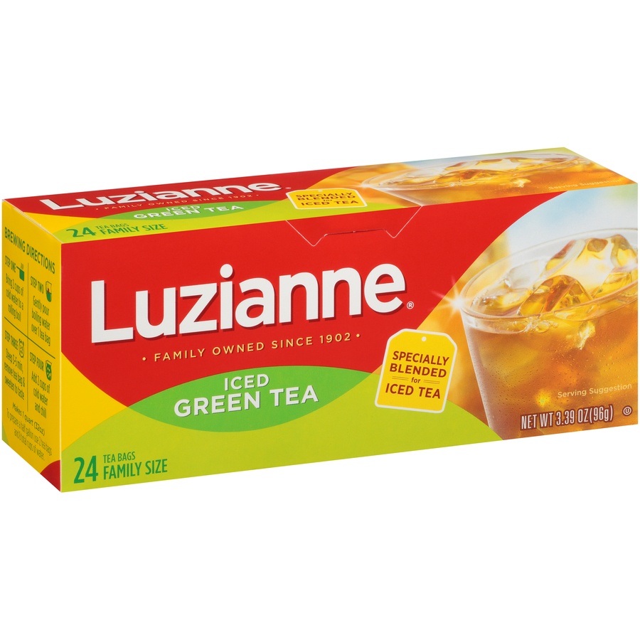 slide 2 of 8, Luzianne Green Tea Bags, 24 ct