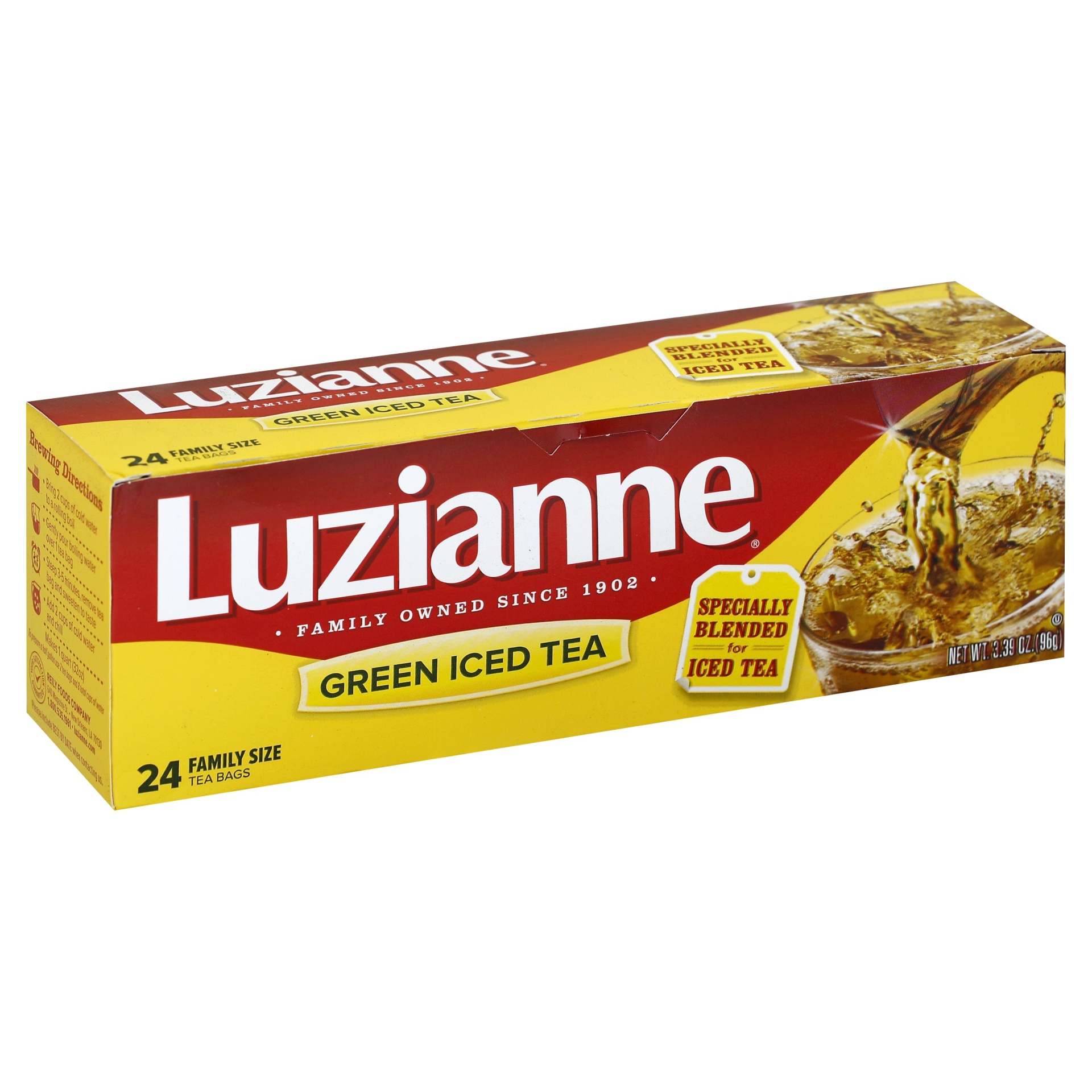 slide 1 of 8, Luzianne Green Tea Bags, 24 ct