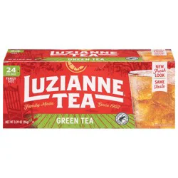 Luzianne Family Size Green Tea 24 Tea Bags
