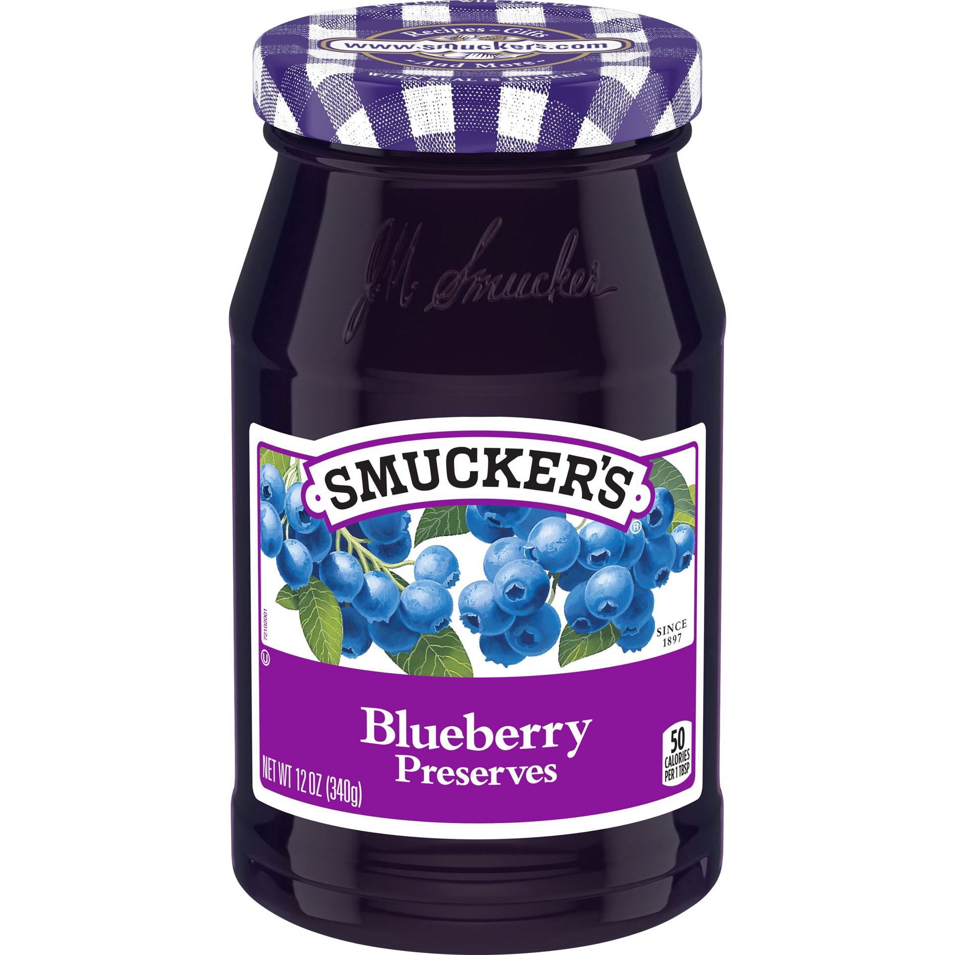 slide 1 of 4, Smucker's Smucker Blueberry Presv, 12 oz