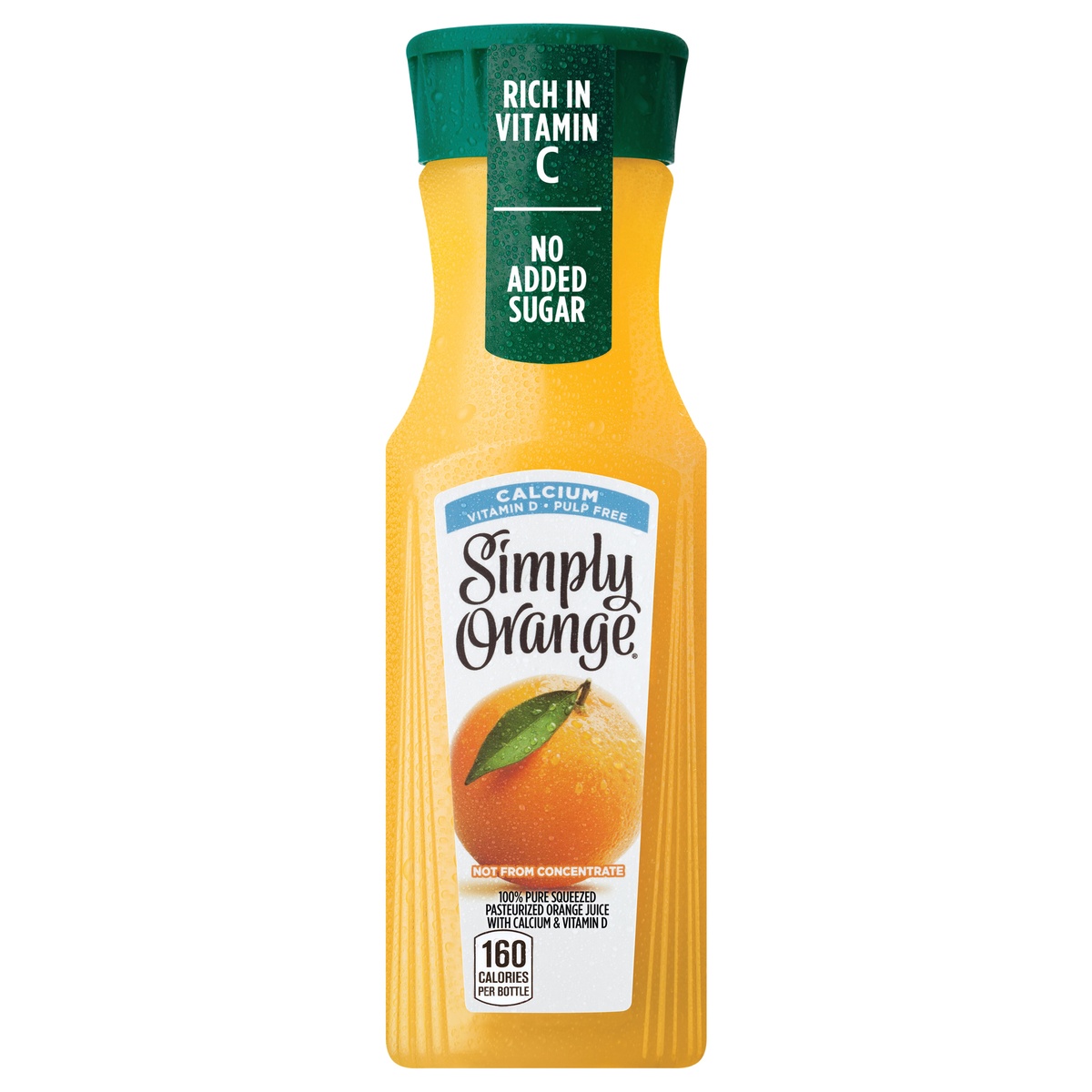 slide 1 of 2, Simply Orange Juice with Calcium, 11.5 fl oz, 11.5 oz