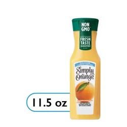 Simply Orange Juice with Calcium, 11.5 fl oz