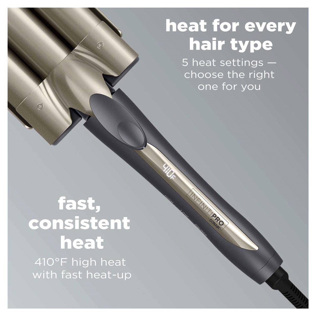 slide 5 of 13, Conair Inf Pro Lg Triple Barrel Waver, LG