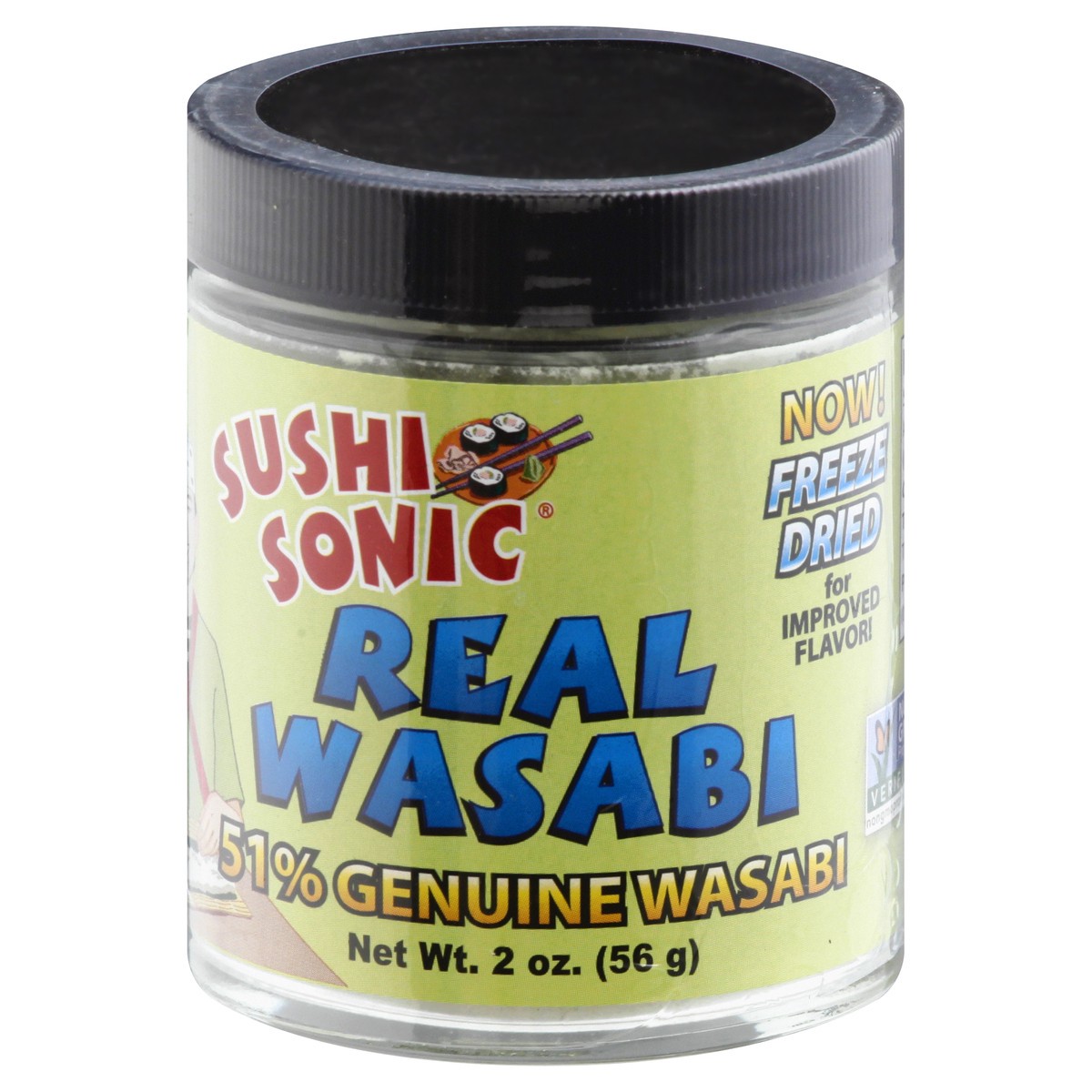 slide 8 of 9, Sushi Sonic Freeze Dried Real Wasabi - 2 oz, 2 oz