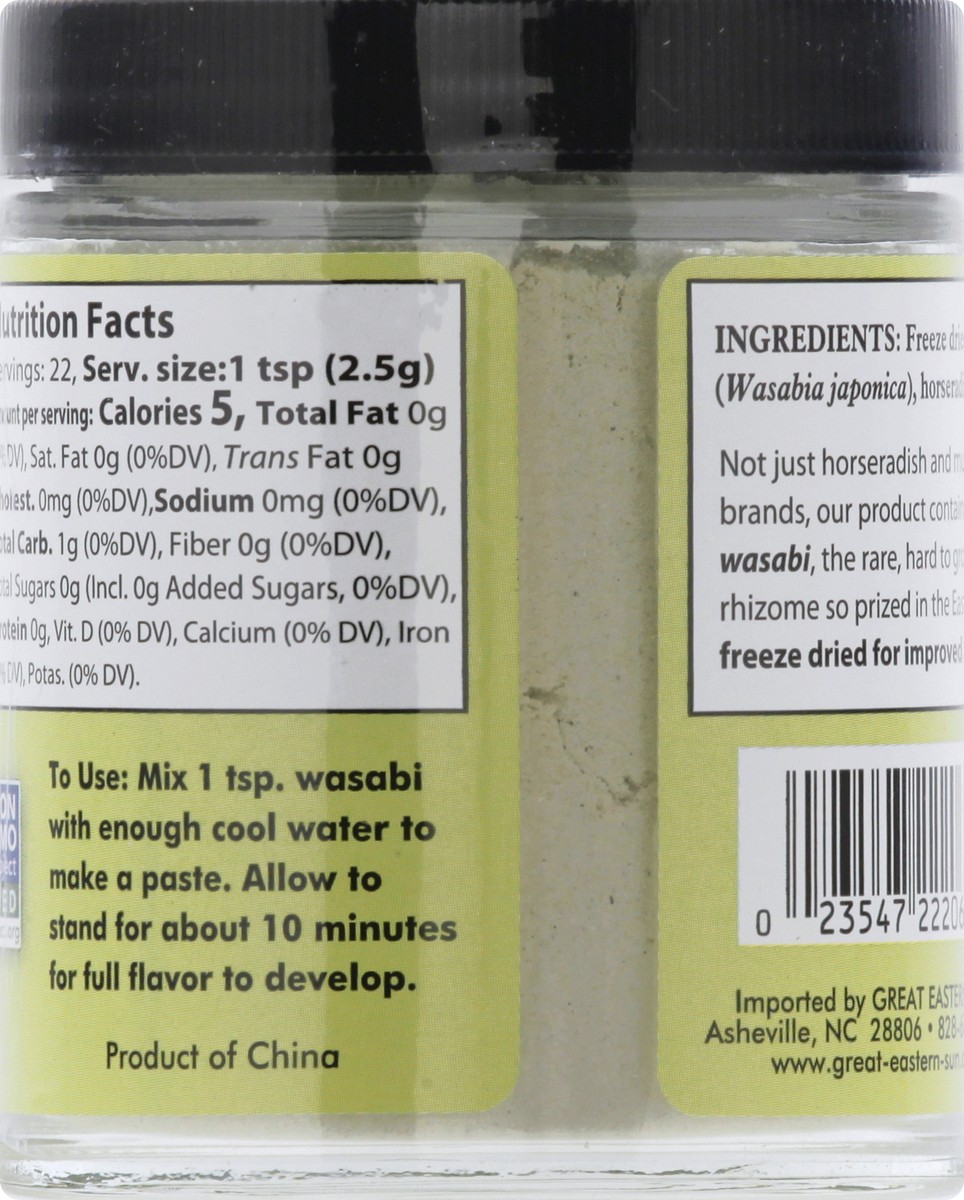 slide 5 of 9, Sushi Sonic Freeze Dried Real Wasabi - 2 oz, 2 oz