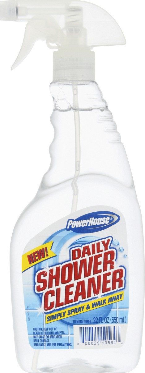 slide 9 of 12, PowerHouse Daily Shower Cleaner 22 oz, 22 oz