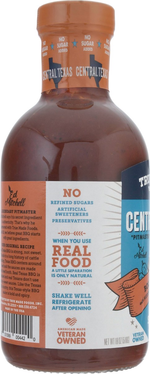 slide 14 of 14, True Made Foods Central Texas BBQ Sauce 18 oz, 18 oz