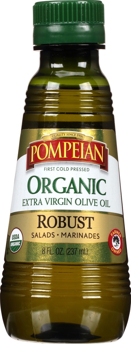 slide 4 of 11, Pompeian Robust Organic Extra Virgin Olive Oil 8 fl oz, 8 fl oz