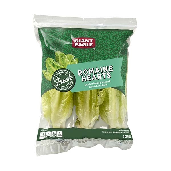slide 1 of 1, Giant Eagle Romaine Hearts, 18 oz