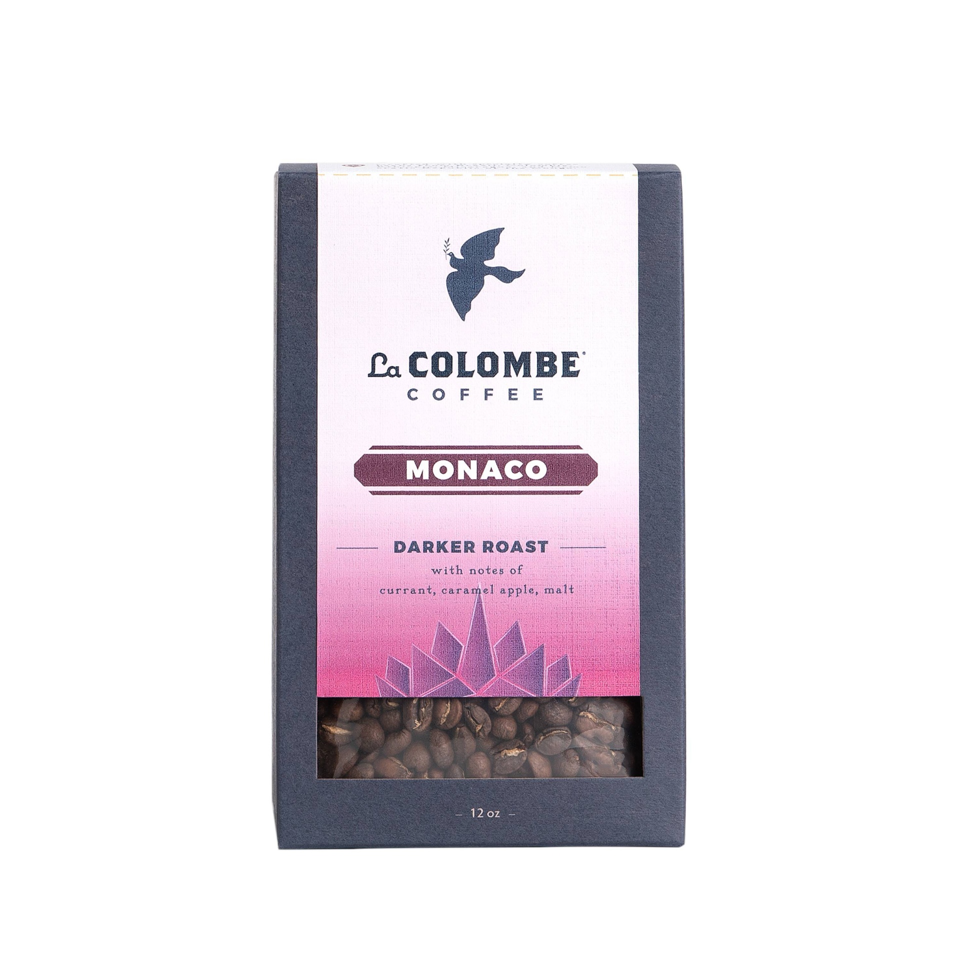 slide 1 of 1, La Colombe Monaco Whole Bean Dark Roast Coffee, 12 oz