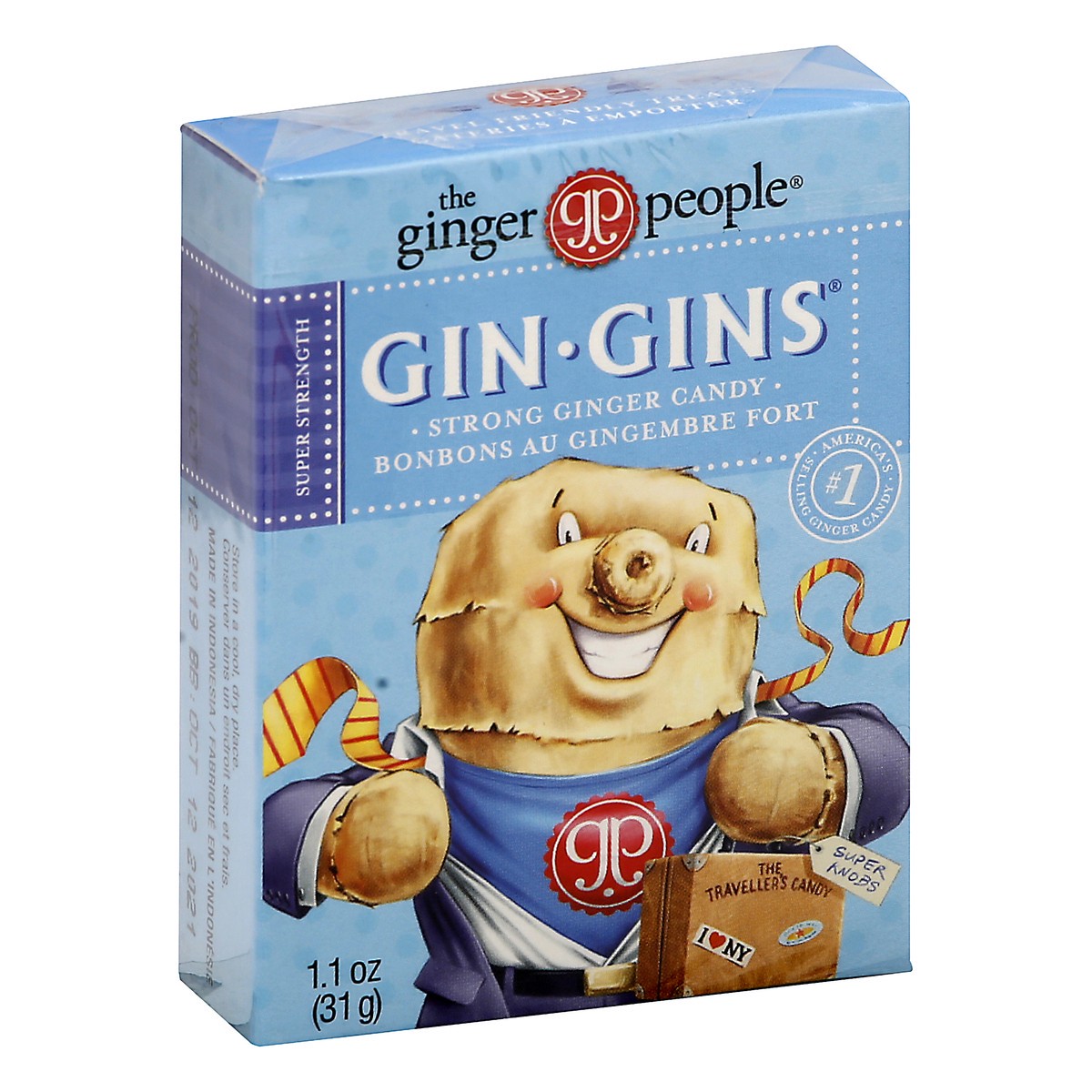 slide 2 of 13, The Ginger People Gingins Boost, 1.1 oz