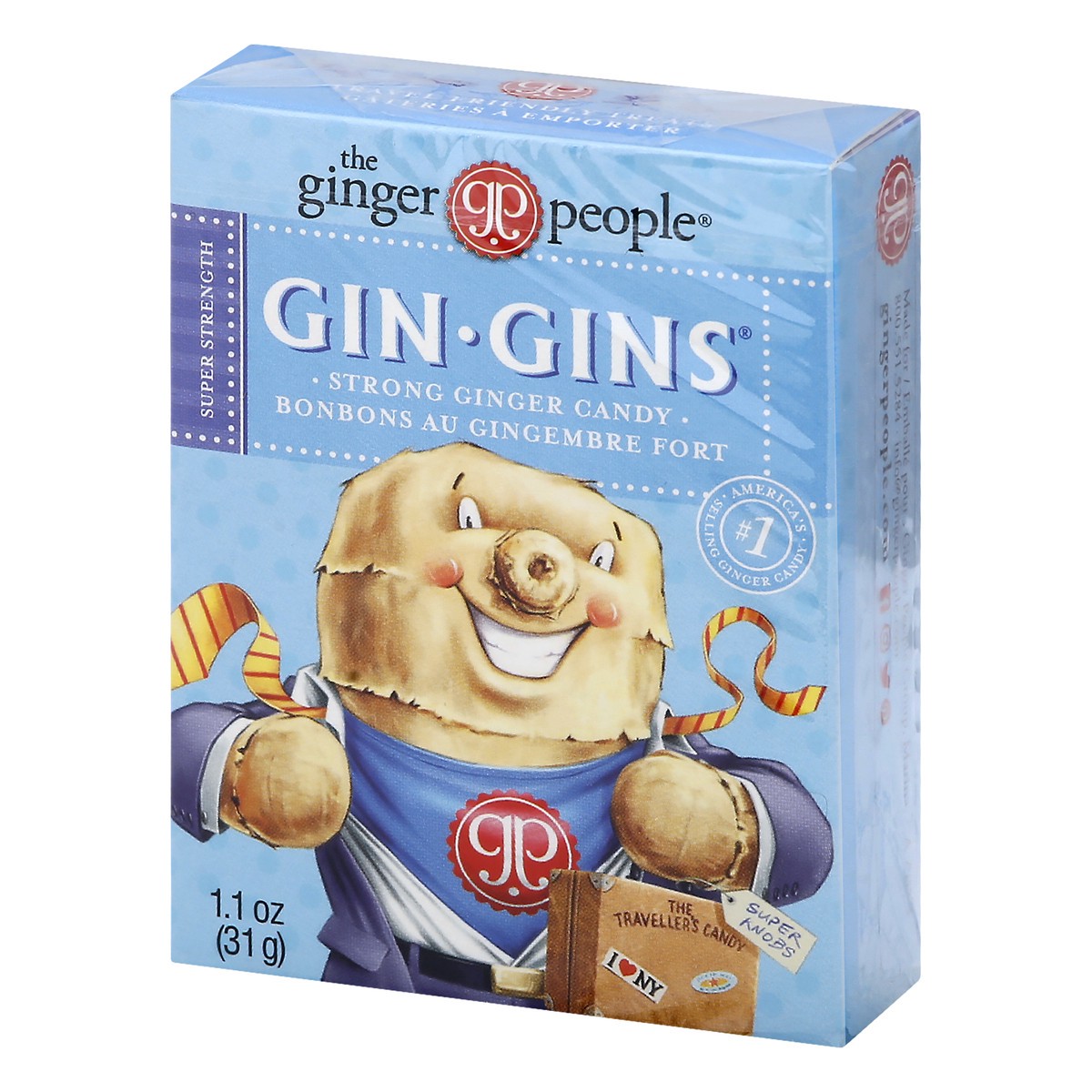 slide 9 of 13, The Ginger People Gingins Boost, 1.1 oz